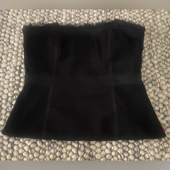 Black corset by black house, white market, size 8 - Picture 1 of 3
